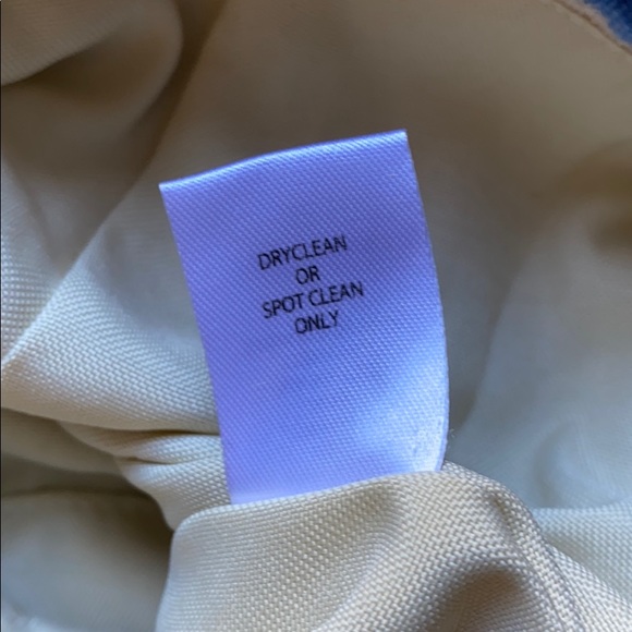 NWT Lu & Elle Blue, brown & Cream Laguna Tote - Picture 8 of 12